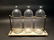 Pharmacy Apothecary stand w 3 Bottles - 3