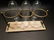 Pharmacy Apothecary stand w 3 Bottles - 6
