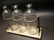 Pharmacy Apothecary stand w 3 Bottles - 8
