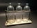 Pharmacy Apothecary stand w 3 Bottles - 9