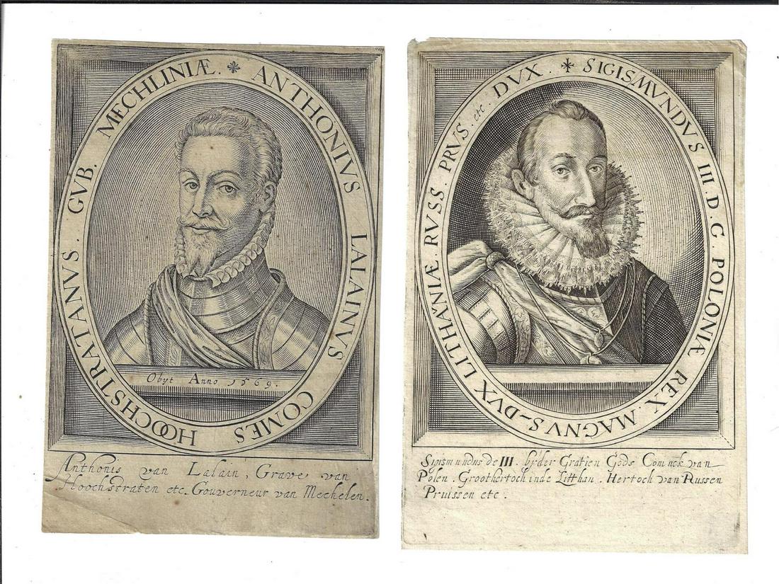 Early 17th C Dutch Engravings Sigismundus (1 of 1)
