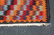 C 1910s ANTIQUE RARE SIZE CAUCASIAN KILIM 5x14.3 HIGH - 2