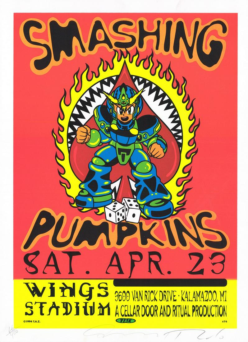Scarce 1994 Smashing Pumpkins Poster (1 of 1)