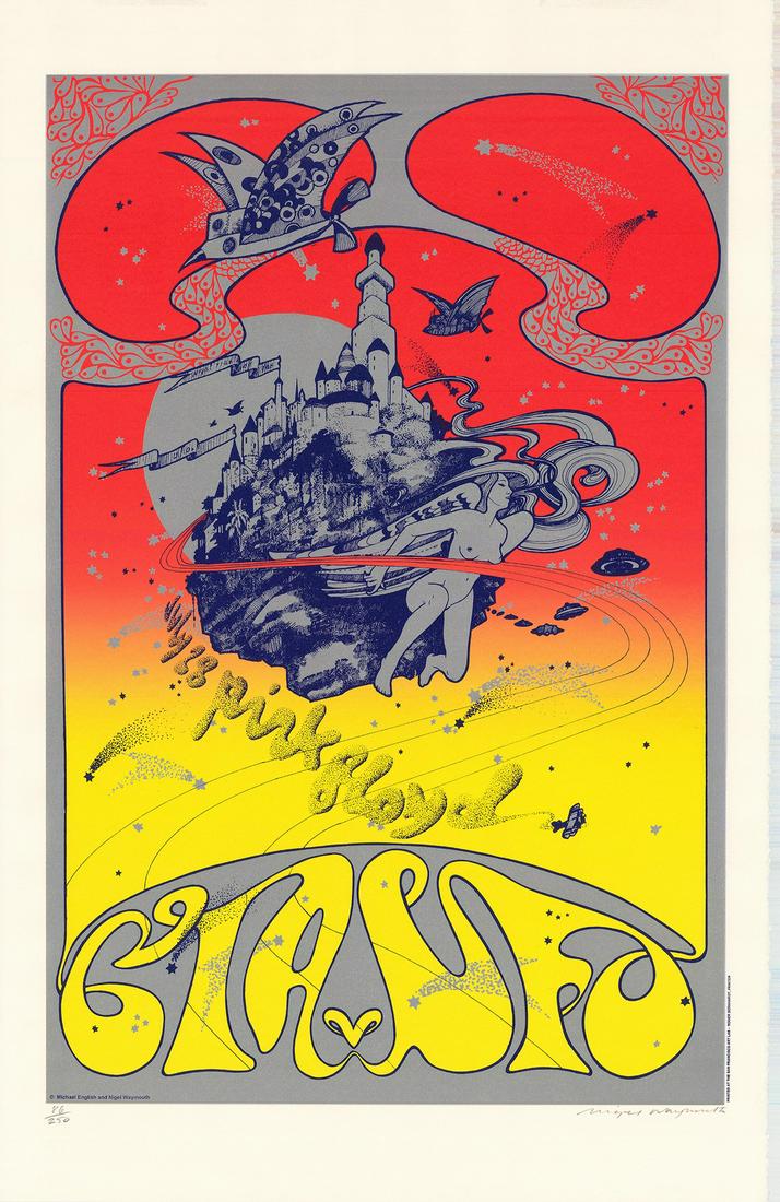 Pink Floyd CIA vs UFO - Signed & Numbered Second Print (1 of 1)