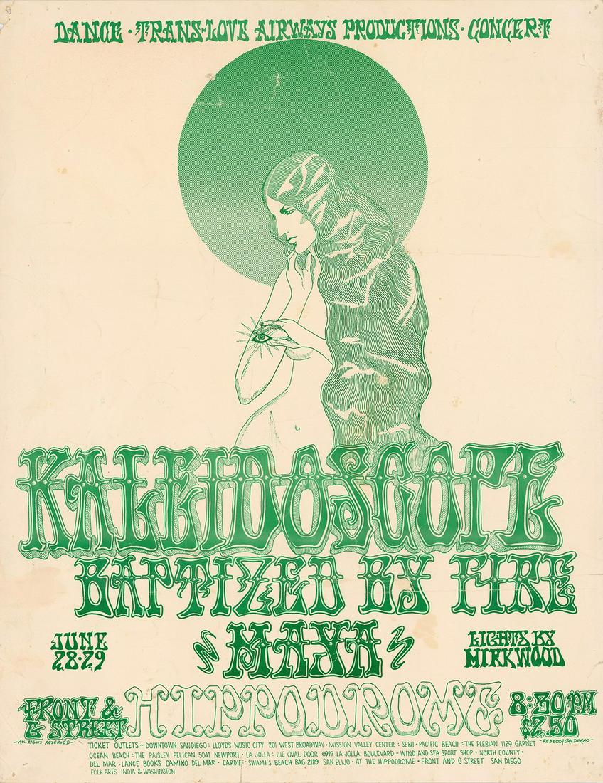 Scarce Kaleidoscope Hippodrome Poster (1 of 1)