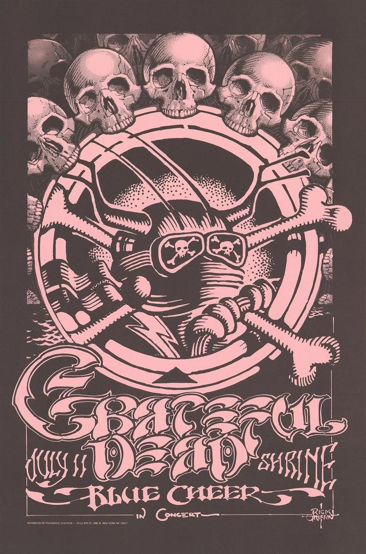 Grateful Dead At The Shrine Second Print Poster (1 of 1)