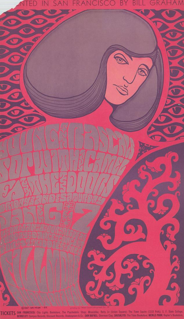 Original BG-44 The Doors Poster (1 of 1)