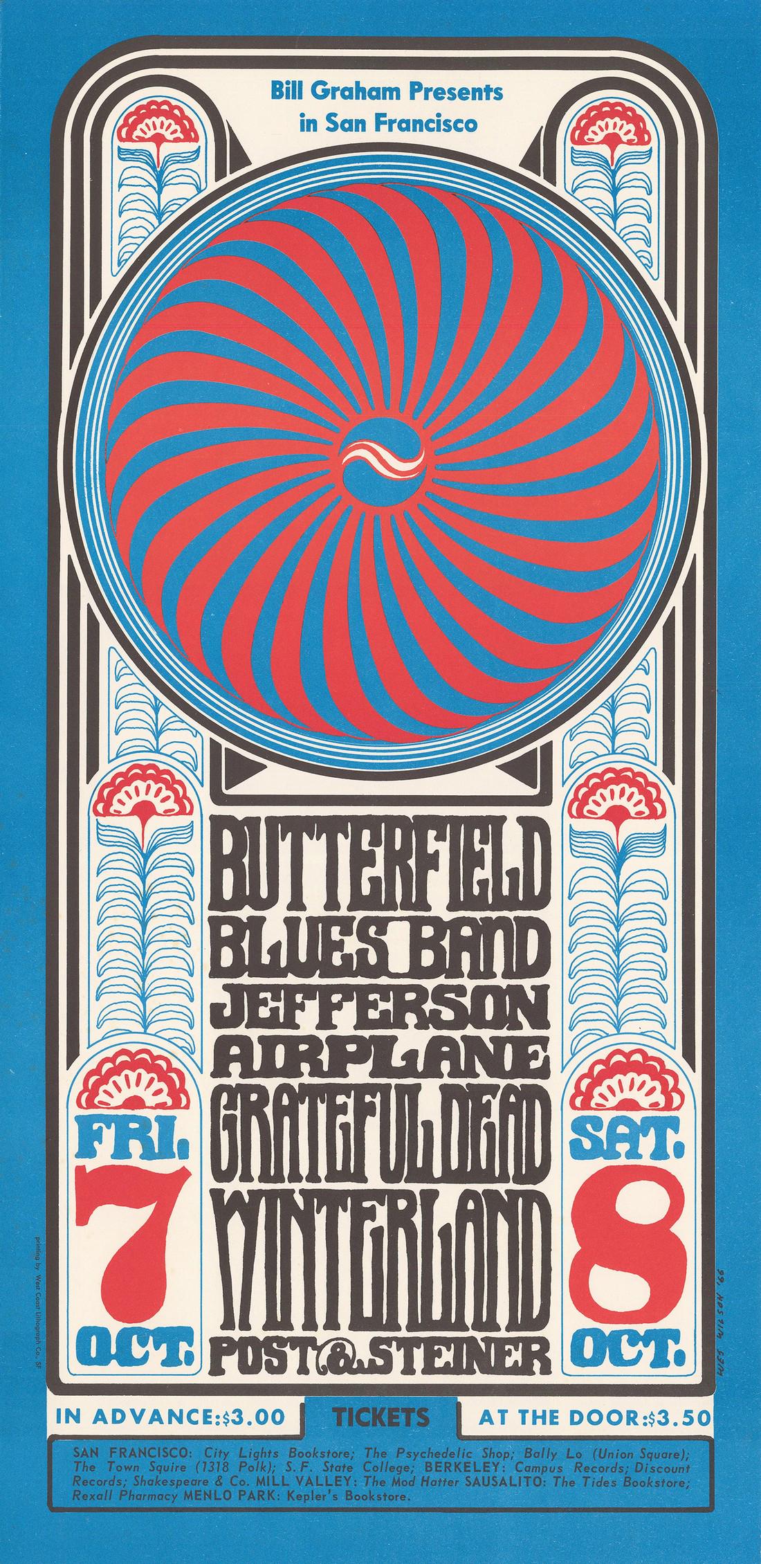 Second Print BG-30 Grateful Dead Poster (1 of 1)