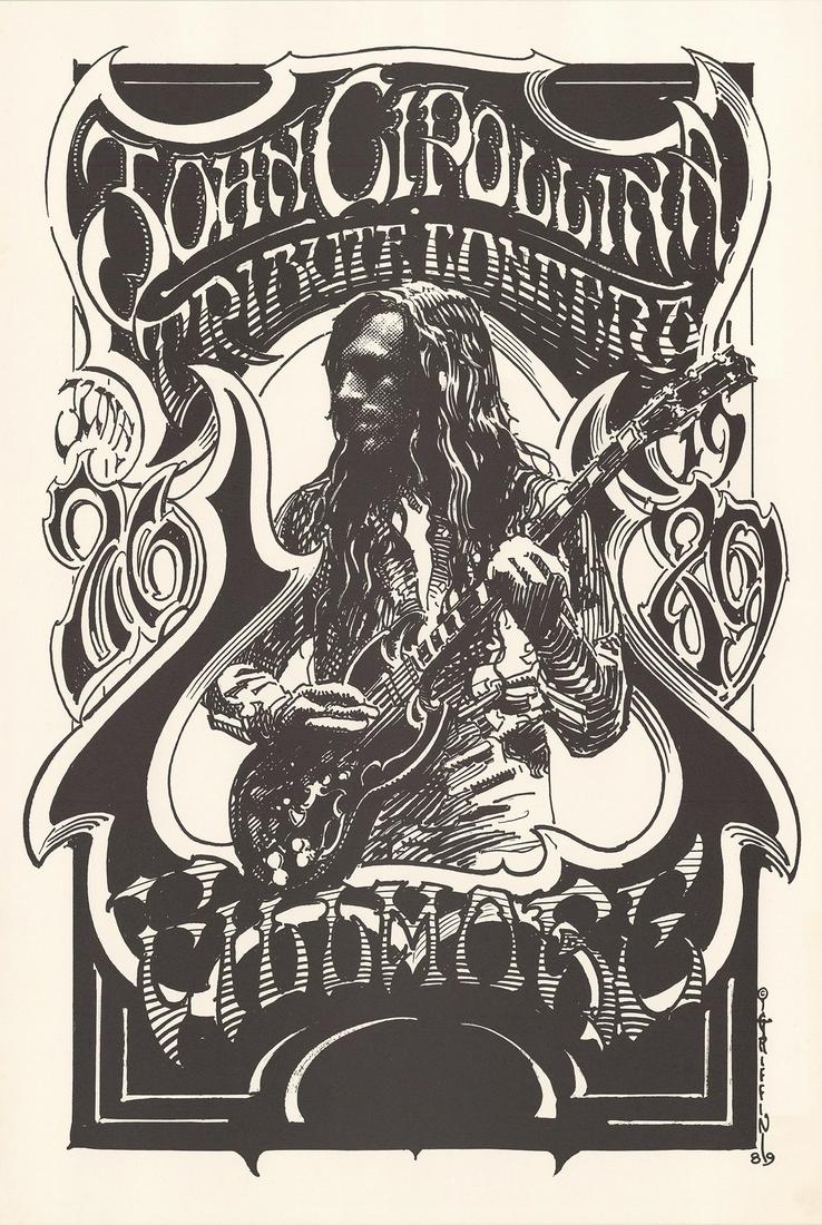 John Cipollina Tribute Poster (1 of 1)
