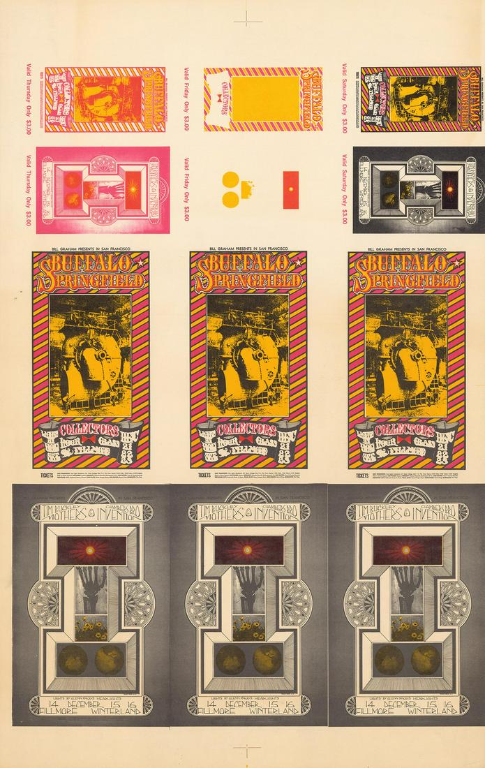 Uncut Progress Proof Sheet For BG-97 And BG-98 (1 of 1)