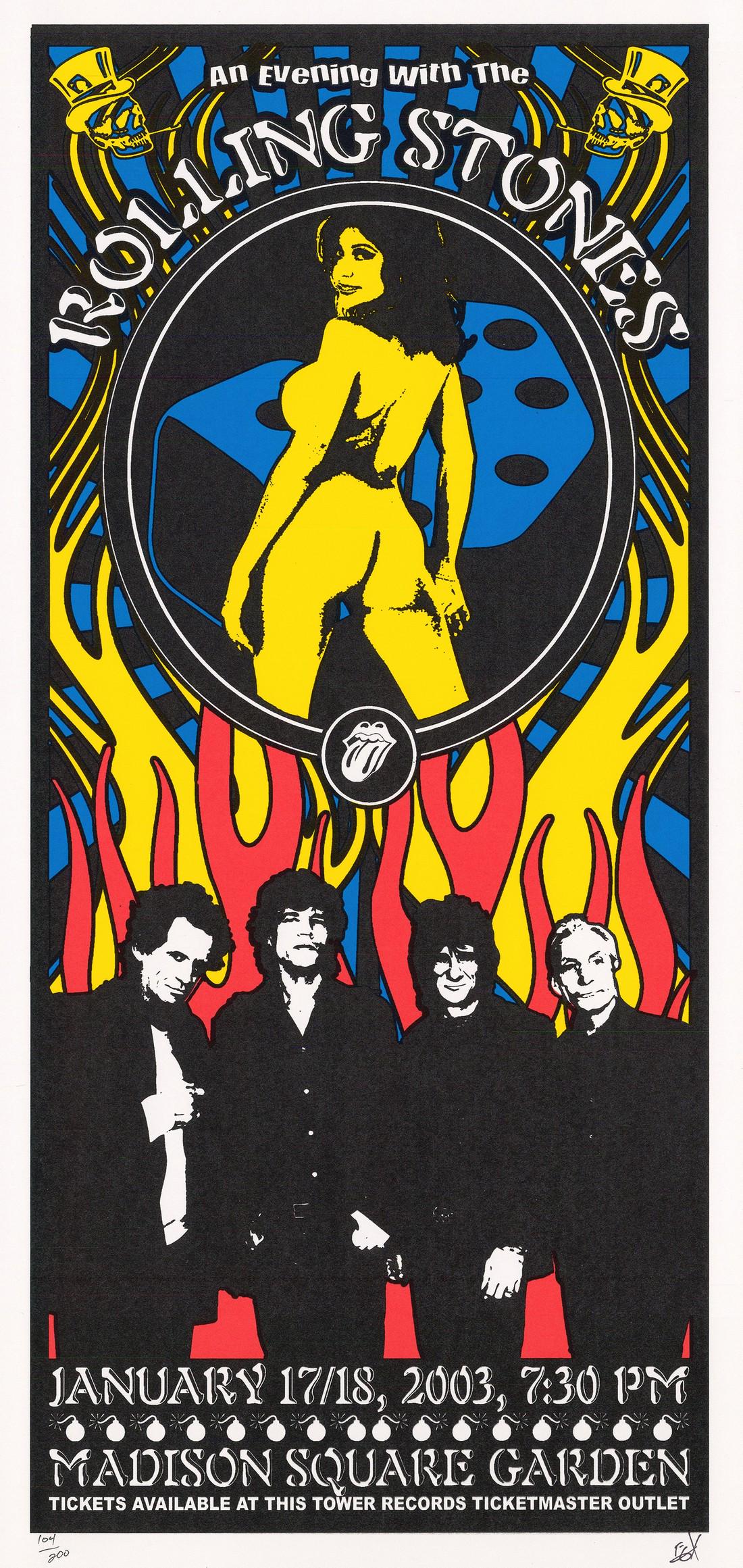 An Evening With The Rolling Stones Poster (1 of 1)