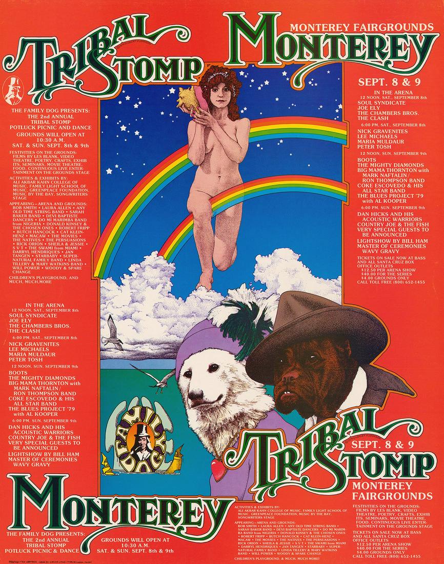 Original 2nd Annual Tribal Stomp Poster (1 of 1)