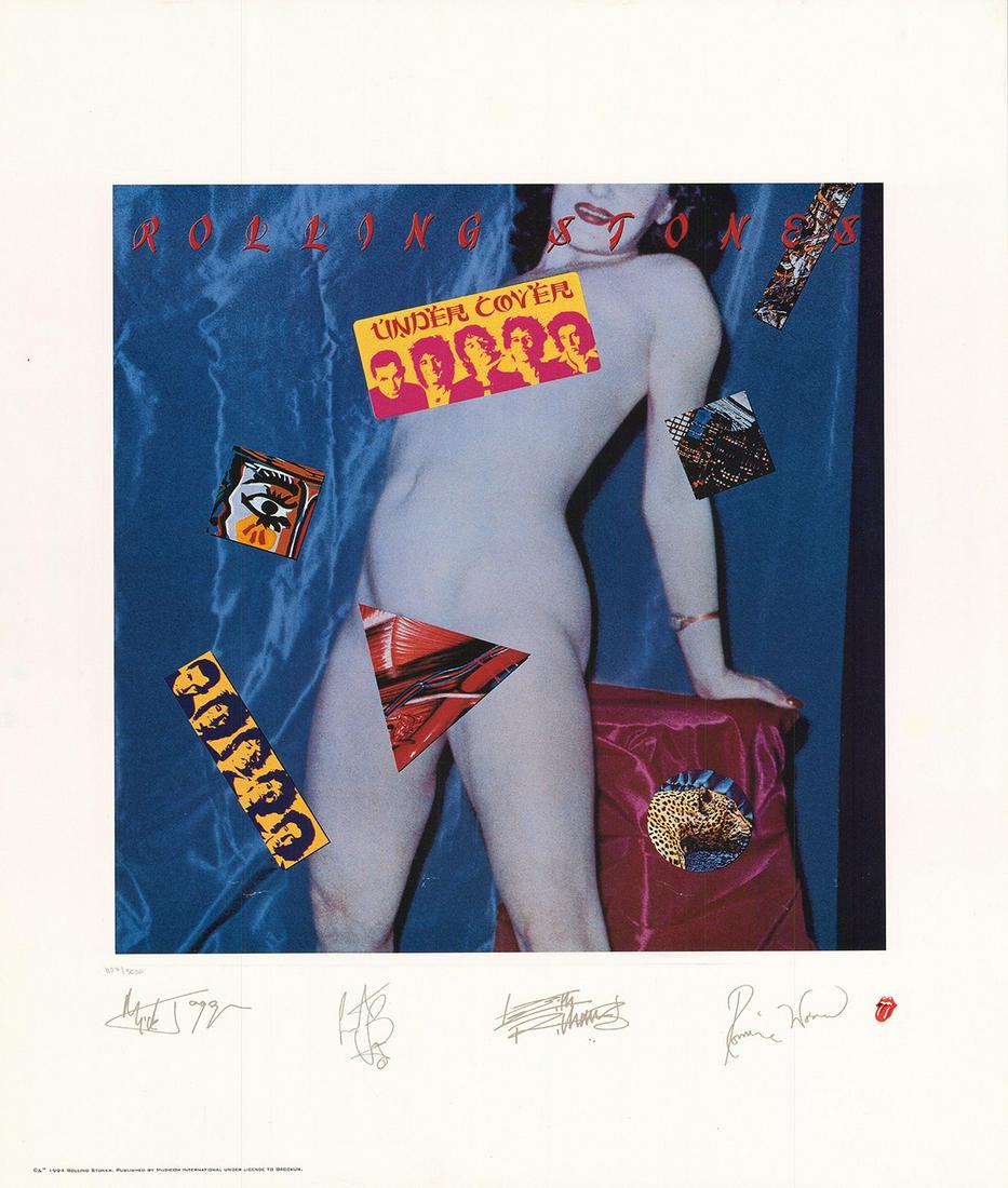 Rolling Stones 'Undercover' Album Cover Poster (1 of 1)