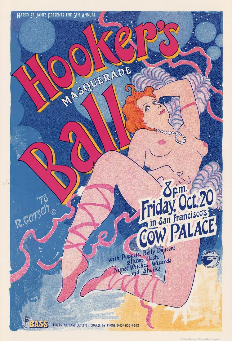 5th Annual Hookers Masquerade Ball Poster (1 of 1)