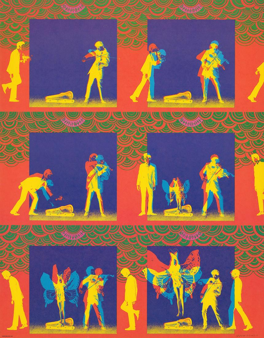 Original NR-22 Neon Rose Poster (1 of 1)