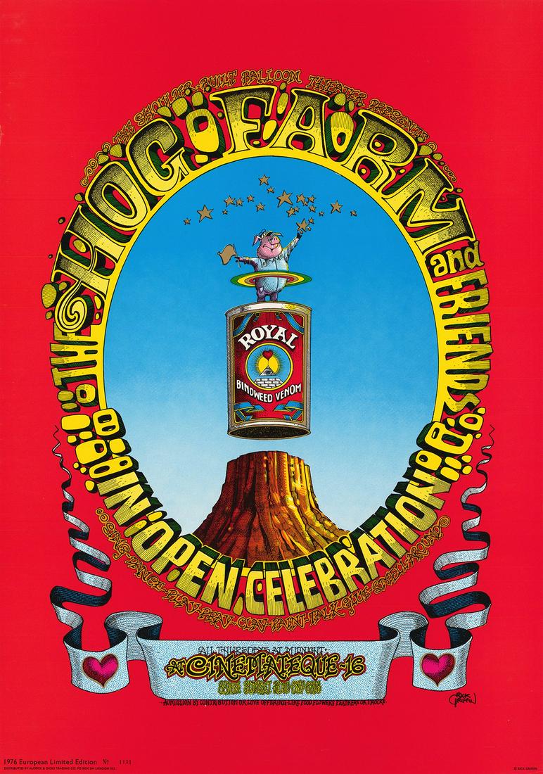 AOR 2.358 European Limited Edition Hog Farm Poster (1 of 1)