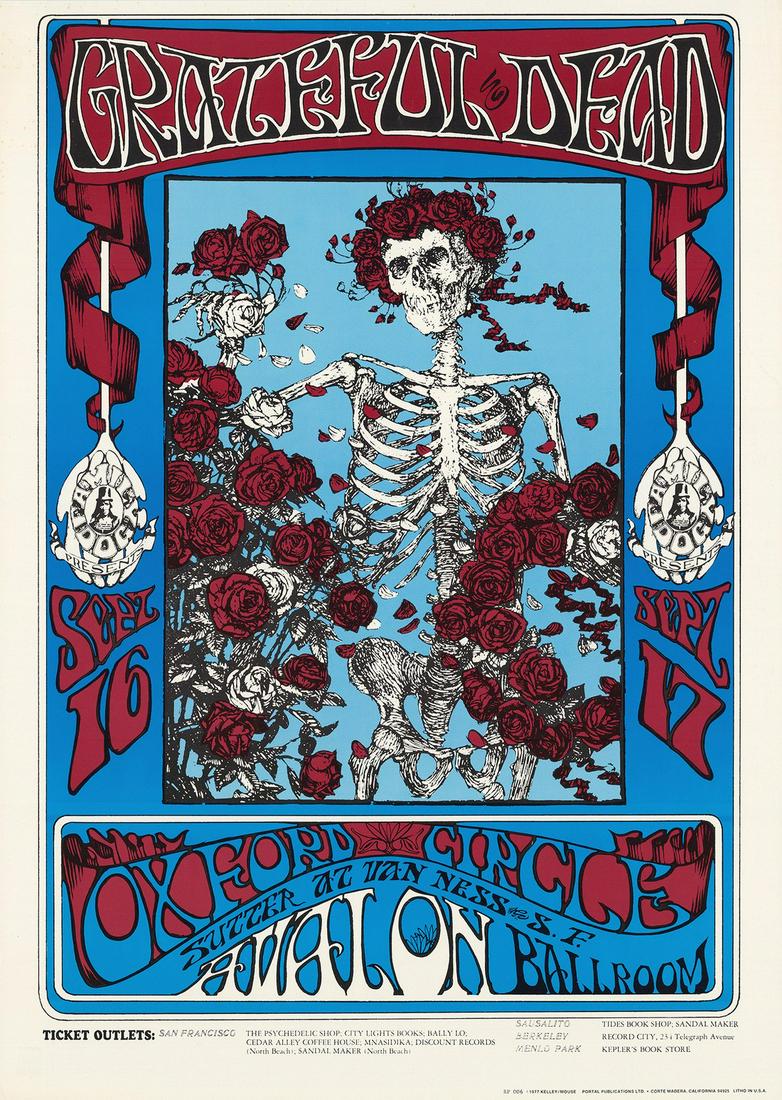 FD-26 Grateful Dead Poster Sixth Print Poster (1 of 1)