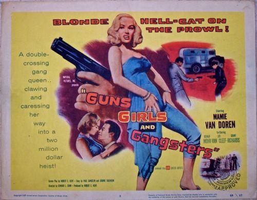 Guns, Girls & Gangsters '59 LC Set Mamie Van Doren Is A (1 of 2)
