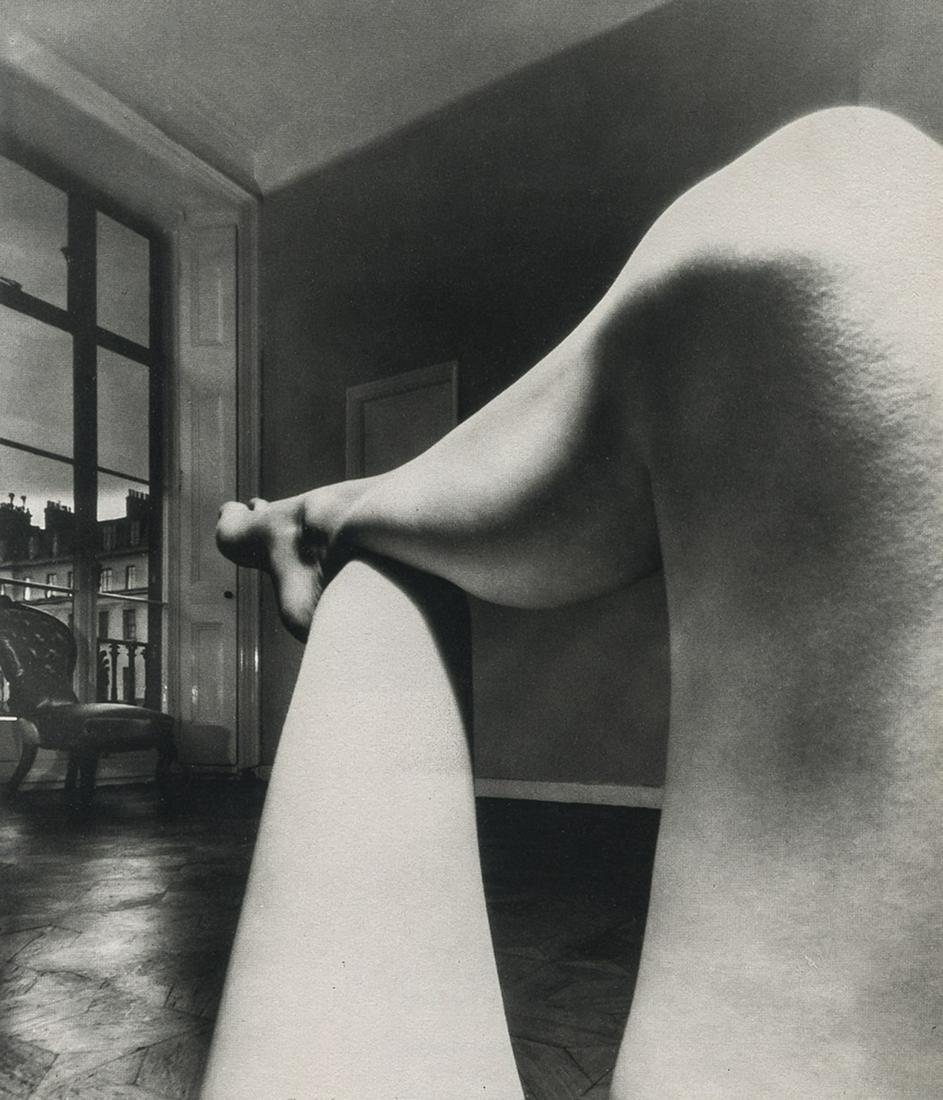 BILL BRANDT - Nude, Belgravia, 1951: Artist: BRANDT, BILL Title: Nude, Belgravia, 1951 Medium: Photo Litho, 1994, Singapora Dimensions: 4.8x5.6" Artist Bio: Bill Brandt (1904 – 1983) was a British photographer and photojournalist. Alth
