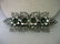 Vintage Edwardian Silver tone Brooch, floral with