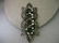 Vintage Edwardian Silver tone Brooch, floral with - 4