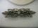 Vintage Edwardian Silver tone Brooch, floral with - 5
