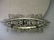 Vintage Edwardian Silver tone Brooch, floral with - 7