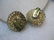 Vintage from the 1940s Materials gold tone metal, - 4