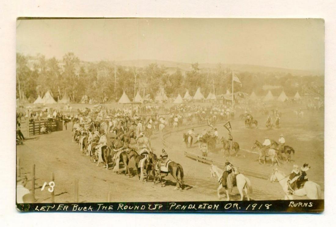 VINTAGE 1918 NATIVE AMERICAN INDIAN S, TEEPEE CAMP, (1 of 2)