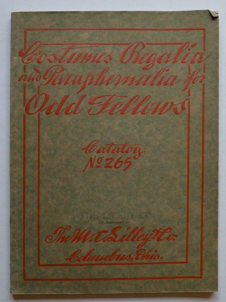 Vintage LILLEY CO. CATALOG #265 ODD FELLOWS LODGE (1 of 12)