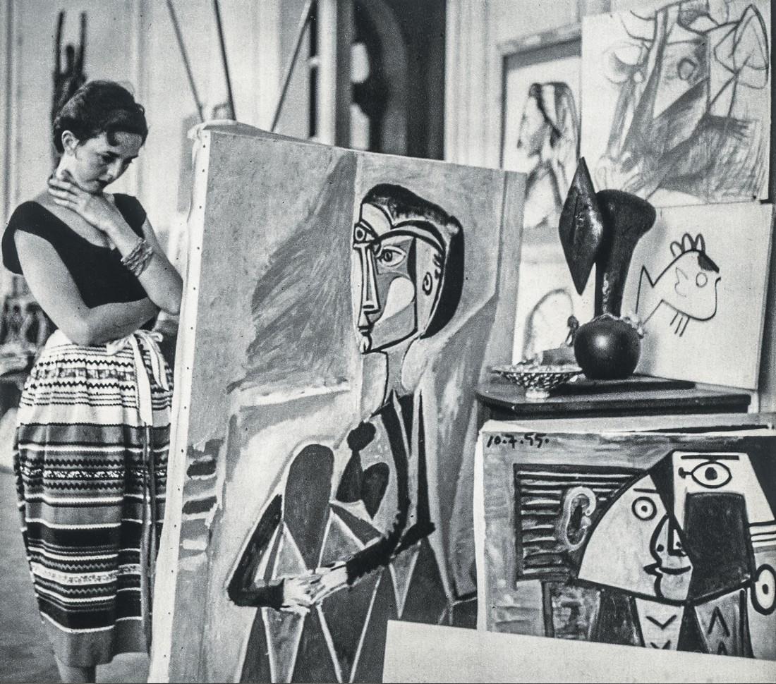JACQUES HENRI LARTIGUE - Florette in Picasso's Studio (1 of 1)