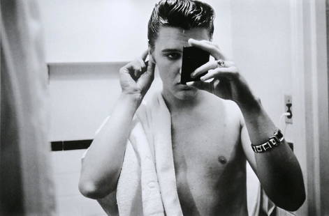 Alfred Wertheimer - Elvis Presley. New York, 1956: Artist: Alfred WertheimerTitle: Elvis Presley. New York, 1956Date/Printed: 2008Medium: Photo Litho with Copyright Alfred Wertheimer / Contact Press Images / Grazia NeriPrinter Location: