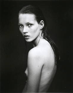 Mario Sorrenti - Kate Moss, 1993: Artist: Mario Sorrenti Title: Kate Moss, 1993 Date/Printed: 2008 Medium: Photo Litho with Copyright Mario Sorrenti /Art Partner Printer Location: Italy Additional Information: 15x18.5 cm - 5.9x9 inch