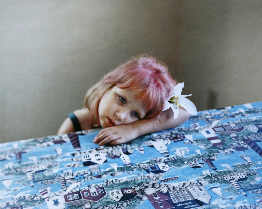 Alec Soth - Sydney, dreamy, pink haired. Florida, 2004: Artist: Alec Soth Title: Sydney, dreamy, pink haired. Florida, 2004 Date/Printed: 2008 Medium: Photo Litho with Copyright Alec Soth/Magnum Photos Printer Location: Italy Additional Information: 15x19