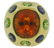 CHANEL Yellow Gold RING with CITRINE TANZANITE PERIDOT