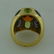CHANEL Yellow Gold RING with CITRINE TANZANITE PERIDOT - 5