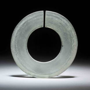 Dongson Earpiece: Dongson Earpiece; The Dong Son culture (East Mountain Culture) is a Bronze age culture which includes all of South-East Asia and into the Indo-Malaya Archipelago from about 1000 to 1 BC. Centered on