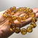 Incredible Unique Vintage Amber Necklace made from - 9