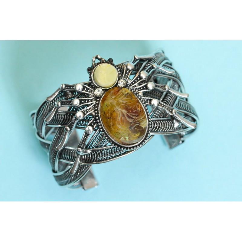 57 g. spider bracelet of natural Baltic amber accessory (1 of 12)
