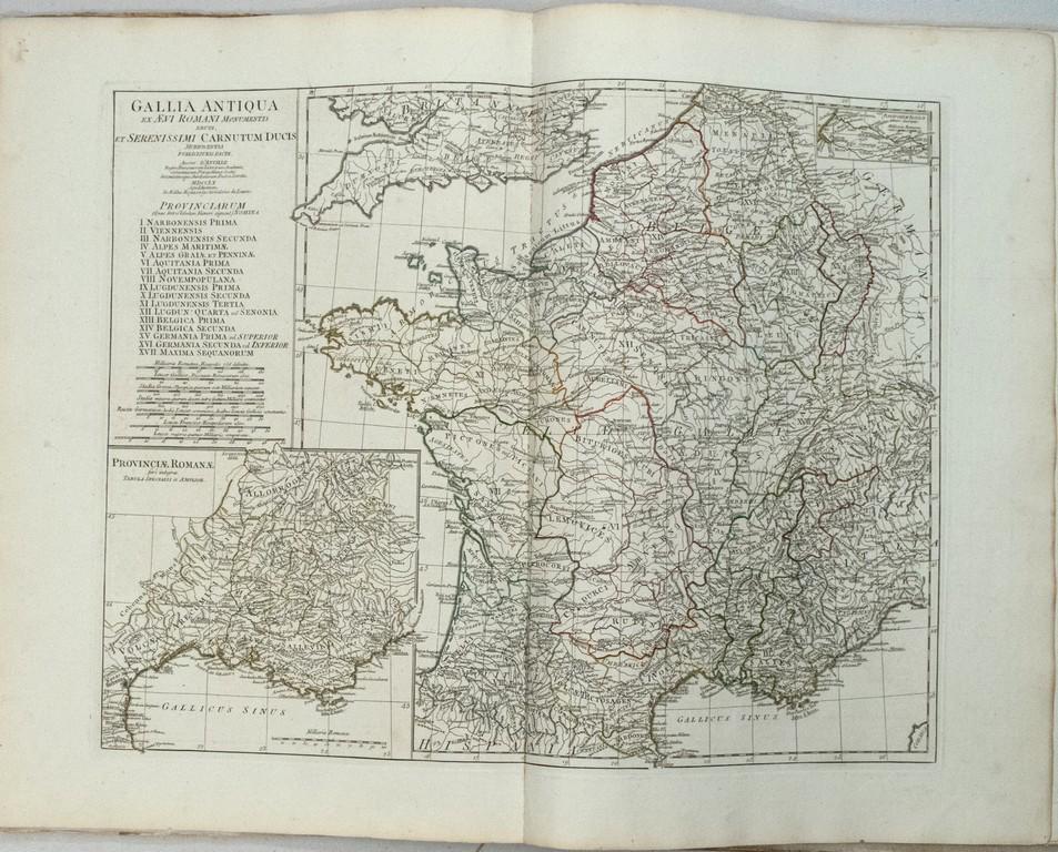 1760 d'Anville Map of France during Roman Times -- (1 of 1)
