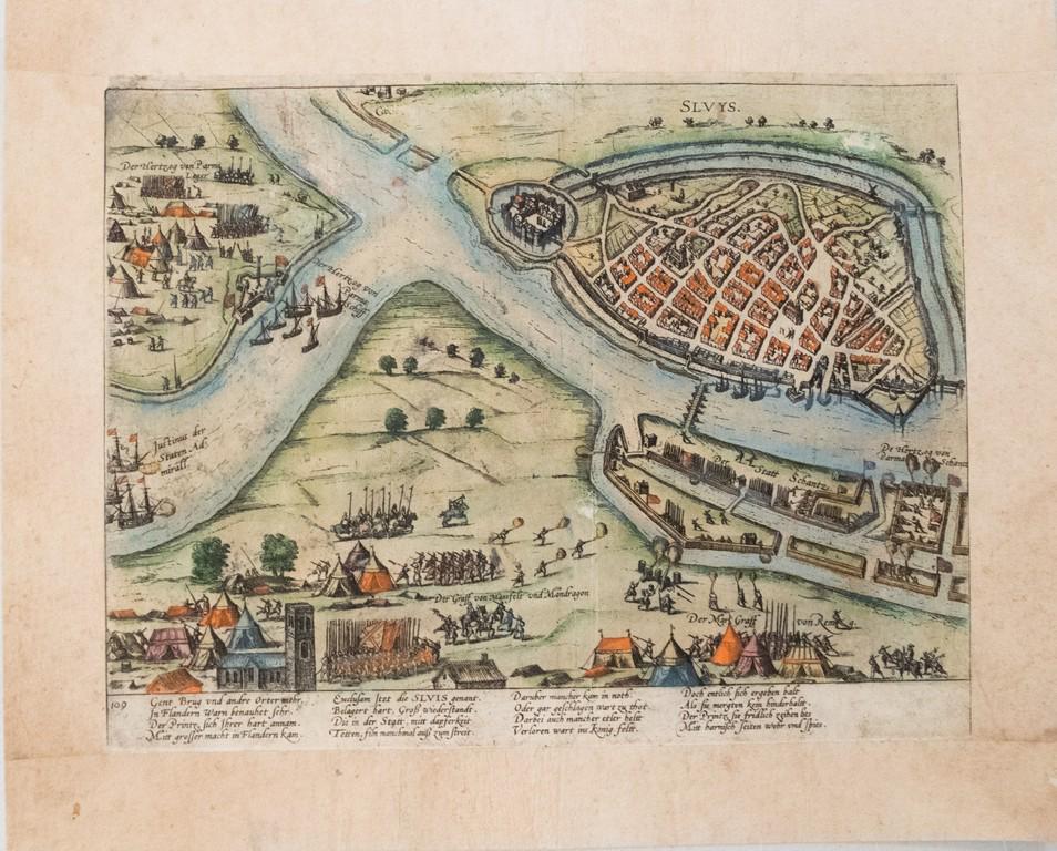 1587 Birds Eye View of Ghent -- [Untitled] Gent (1 of 1)