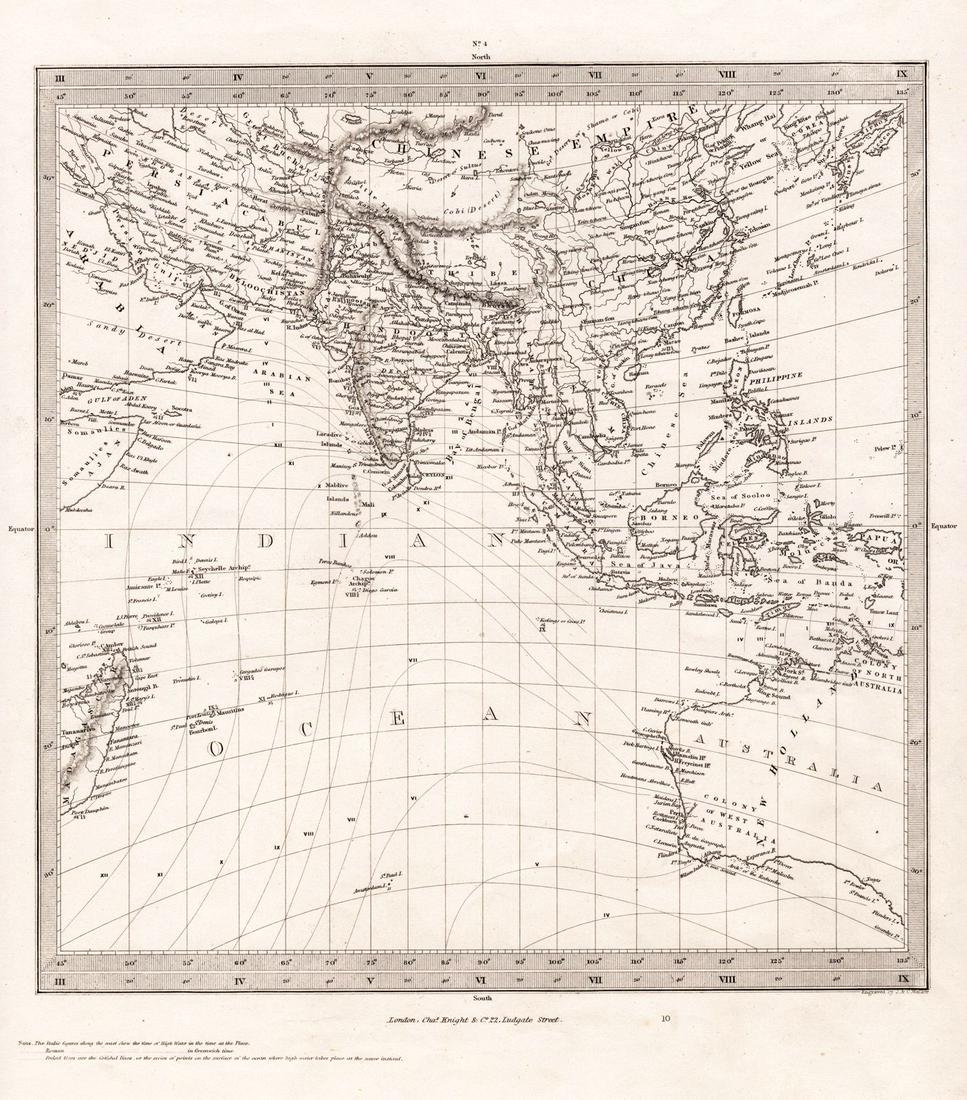 SDUK: South Asia, Australia and Oceania (2 sheets) (1 of 2)