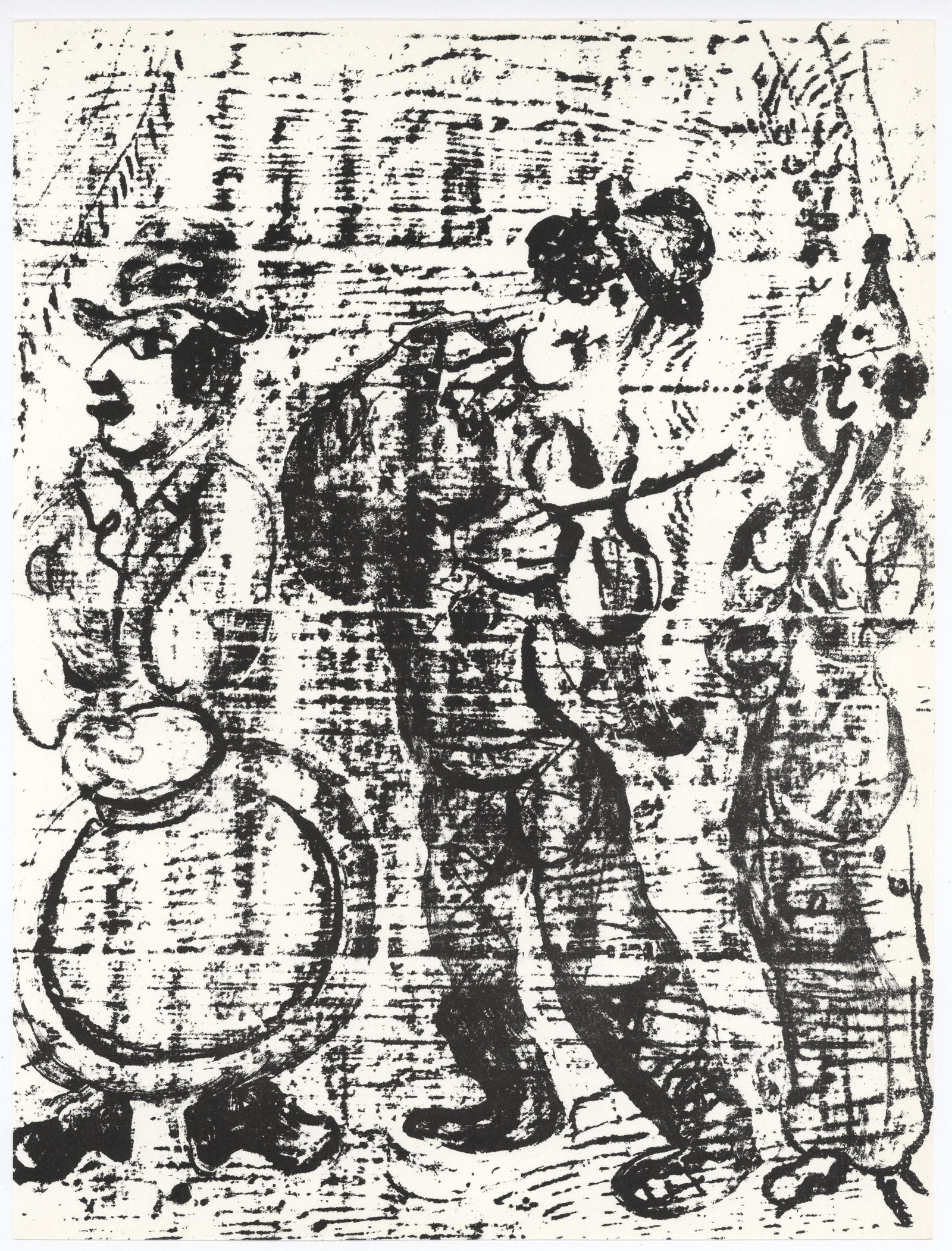 Marc Chagall original lithograph "Le musiciens (1 of 1)