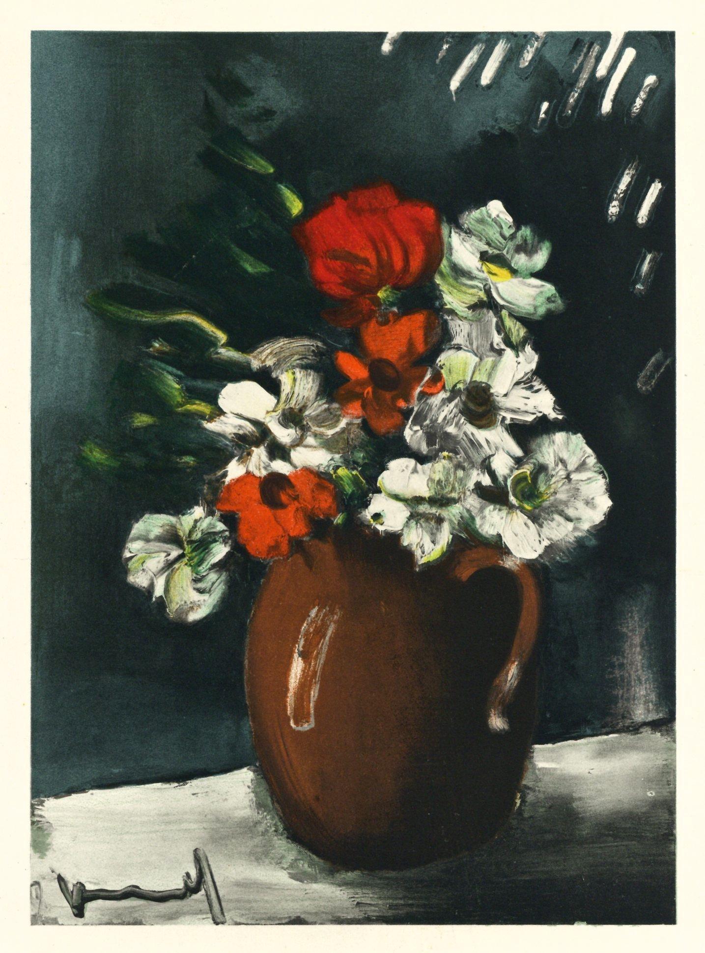 Maurice de Vlaminck "Anemones" lithograph (1 of 1)