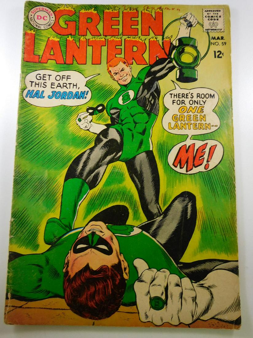 Green Lantern #59 1st appearance of Guy Gardner (1 of 2)