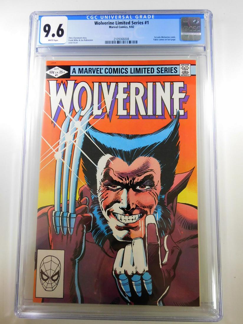 Wolverine 1982 Limited Series #1 CGC 9.6 (1 of 2)