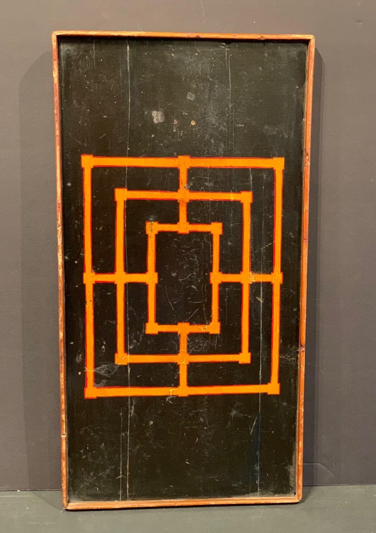 c. 1890 Twelve Men’s Morris Gameboard / Checkerboard (1 of 7)