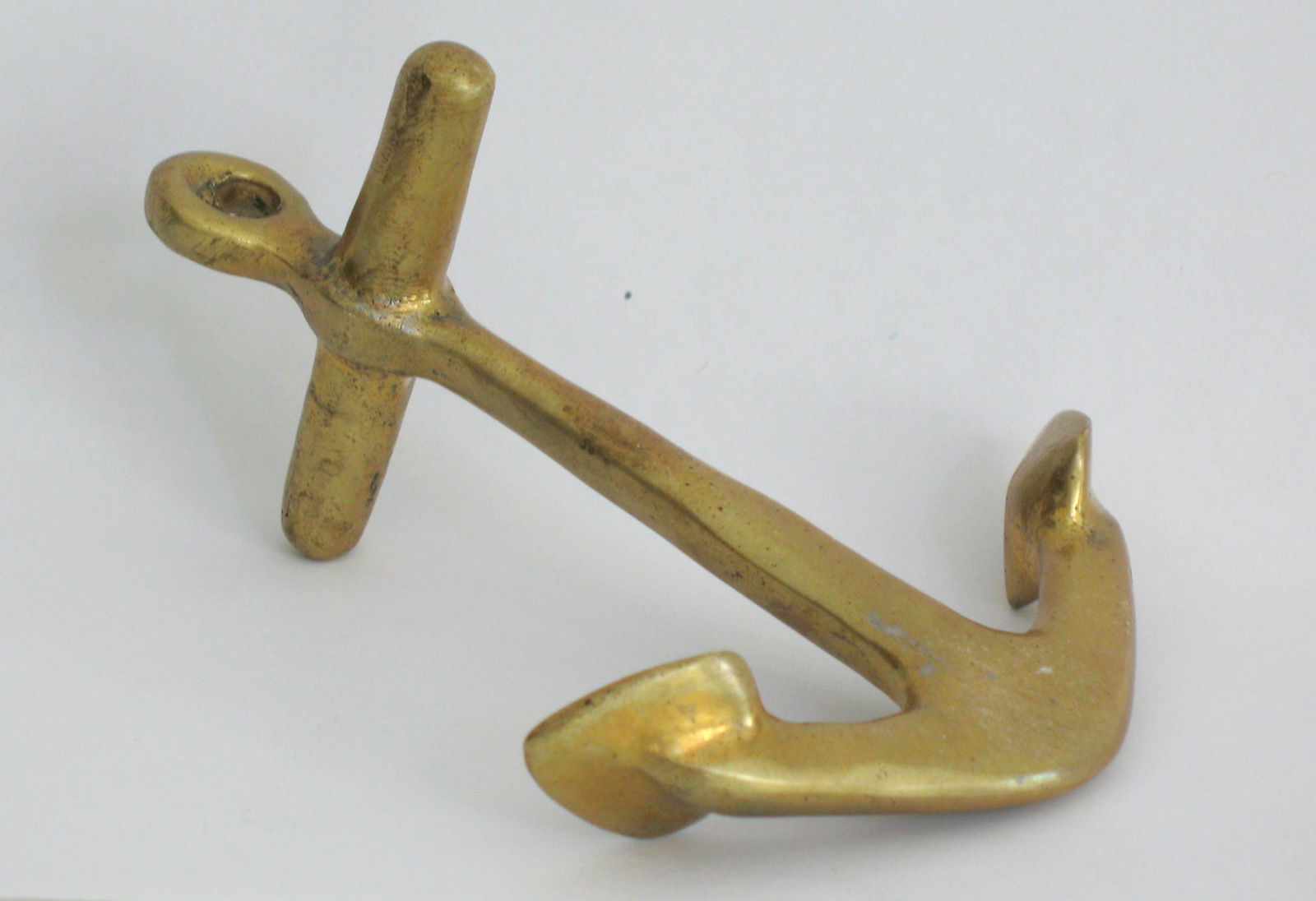 Vintage Brass Anchor Paper Weight. (1 of 3)