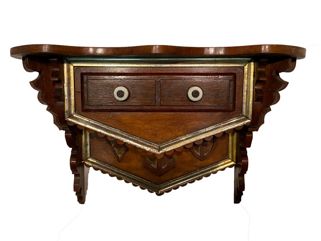 Masonic Clock Shelf (1 of 2)