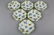 Set of Six Herend Queen Victoria Dessert Plates,